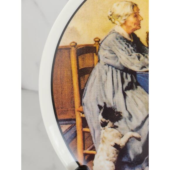 Wall Decor Plate Add Two Cups And A Measure Of Love 8 1/2" Year 1983 Mother Day - Picture 8 of 15